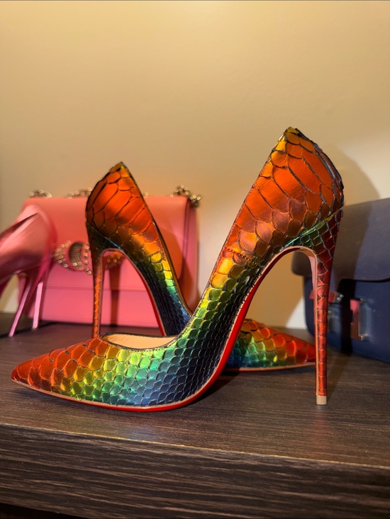 Christian Louboutin Shoes - Louboutin Rainbow 🌈 Python So Kate
